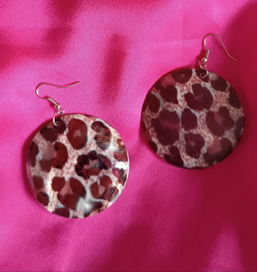 Boucles d'oreilles Léopard