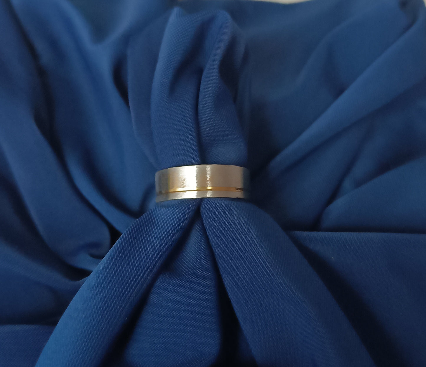 Bague acier inoxydable Homme taille 58