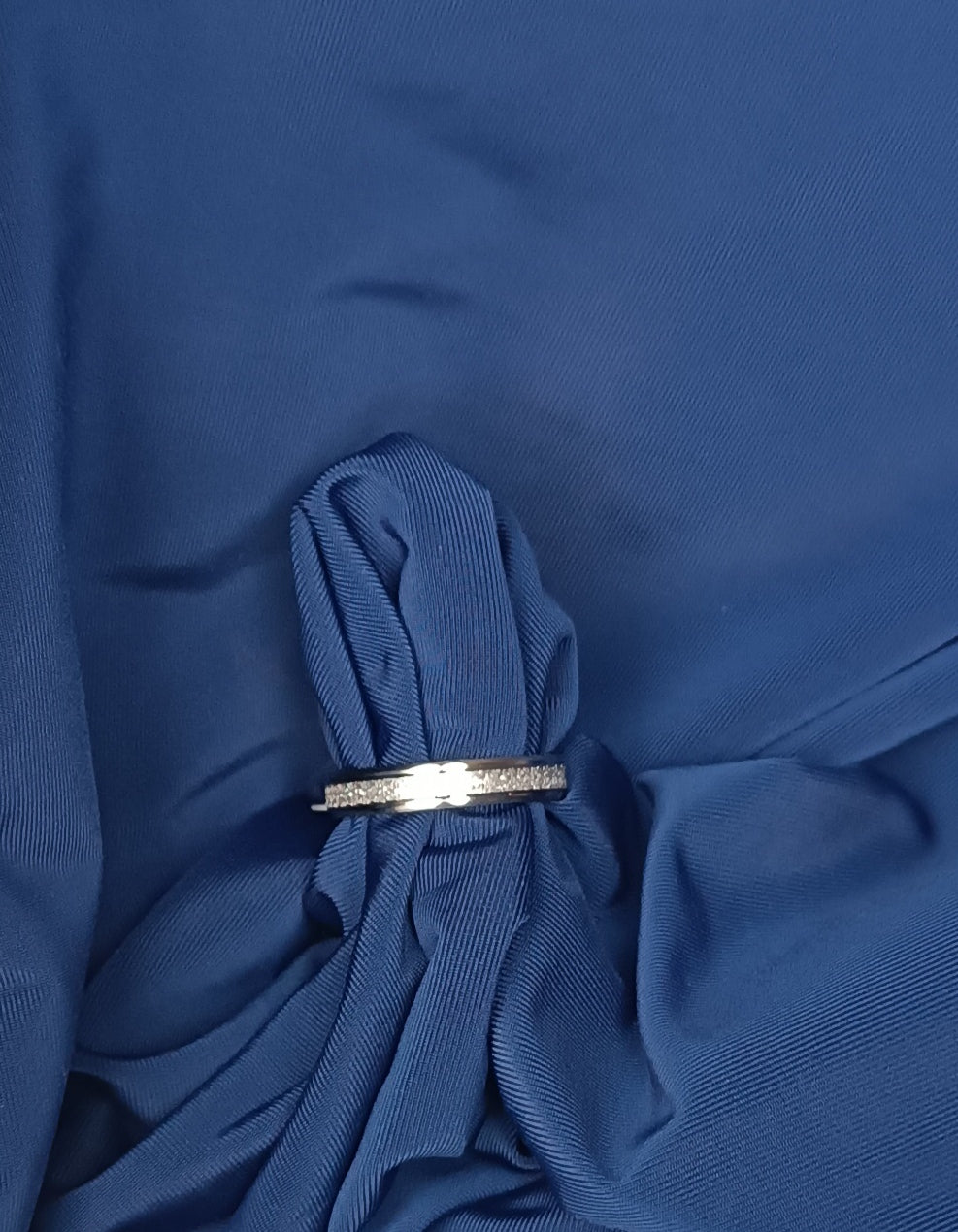 Bague Homme acier inoxydable taille 56
