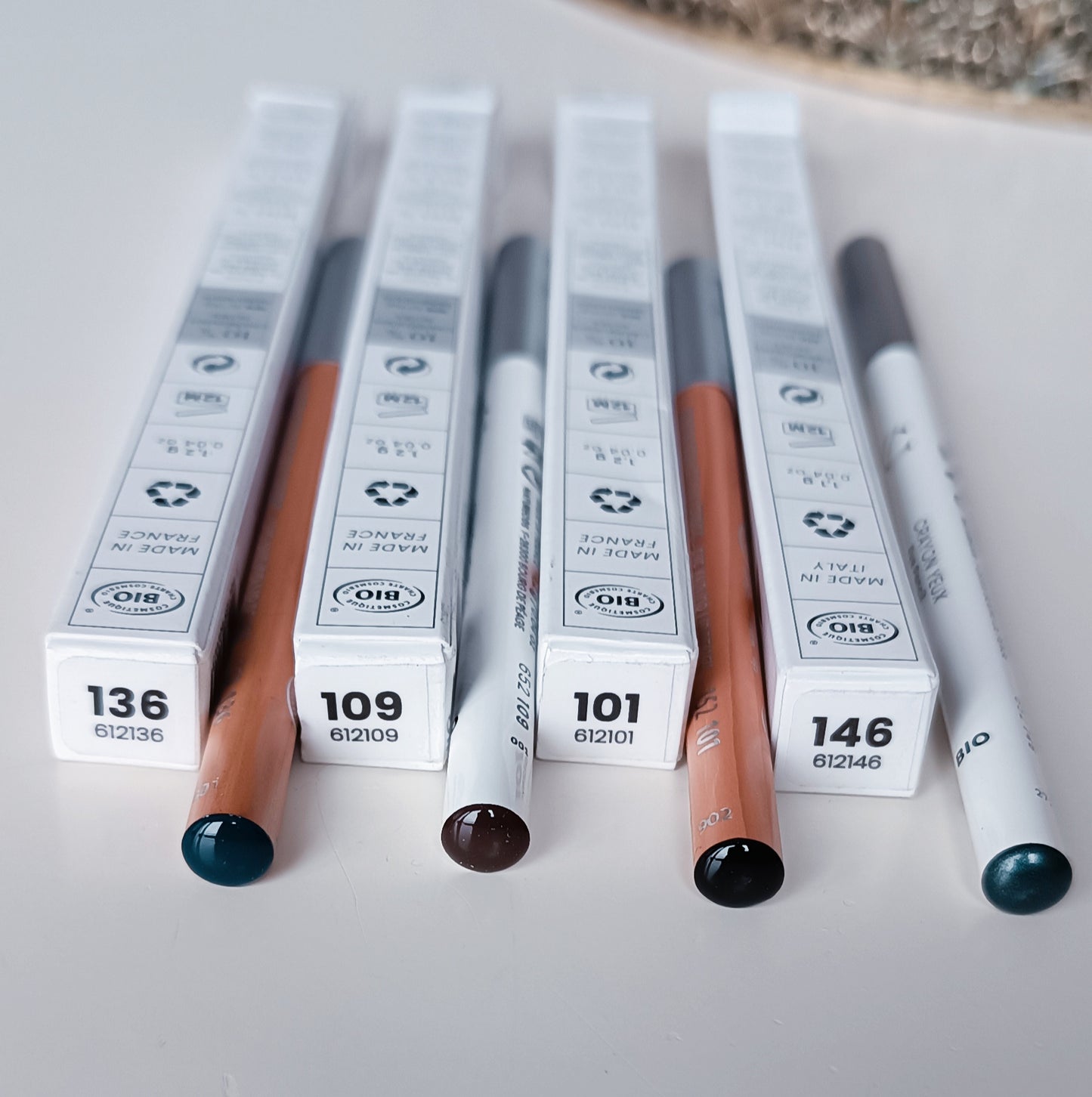Crayon à lèvres et yeux Couleur Caramel Bio