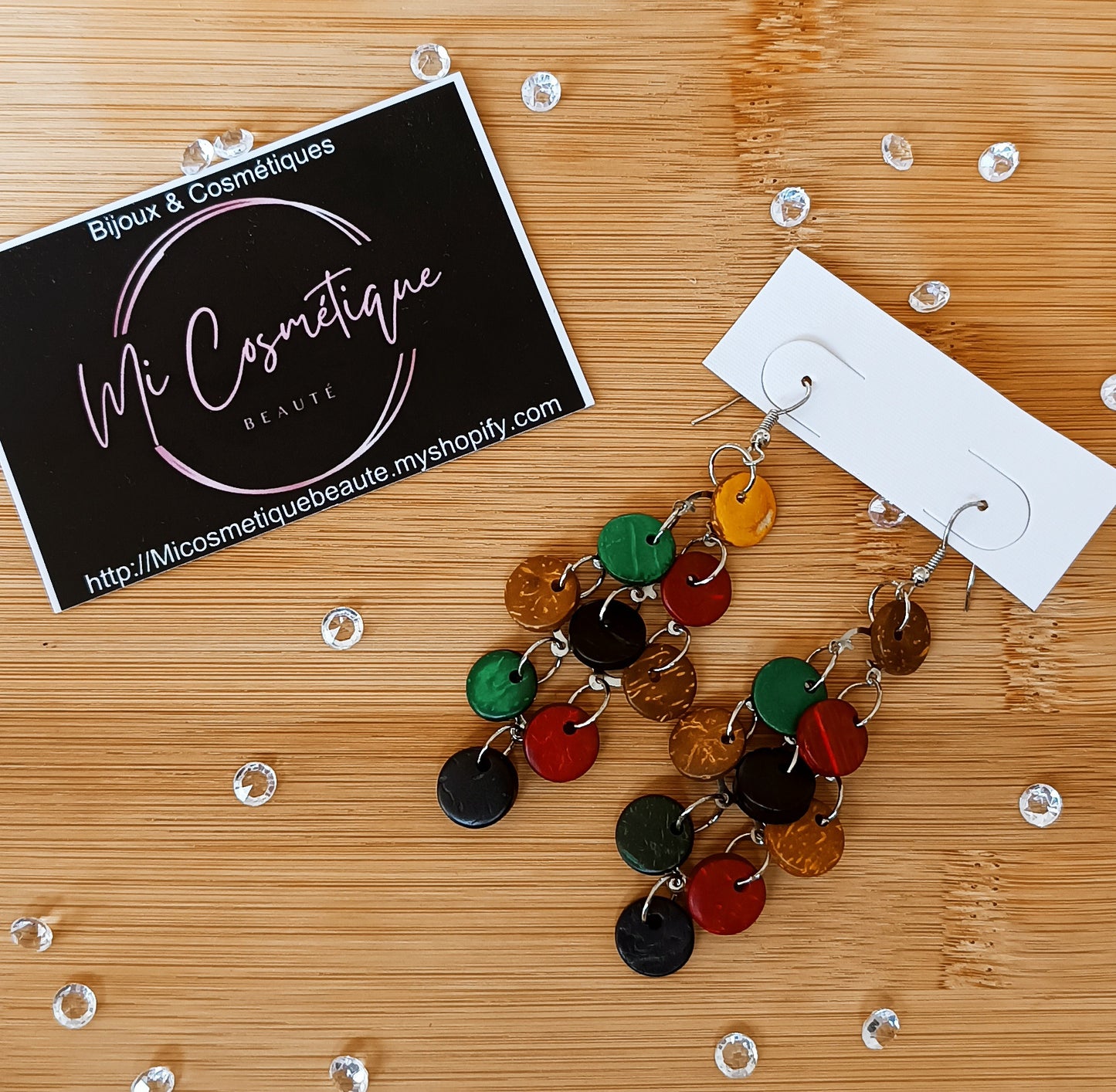 Longue boucles d'oreilles