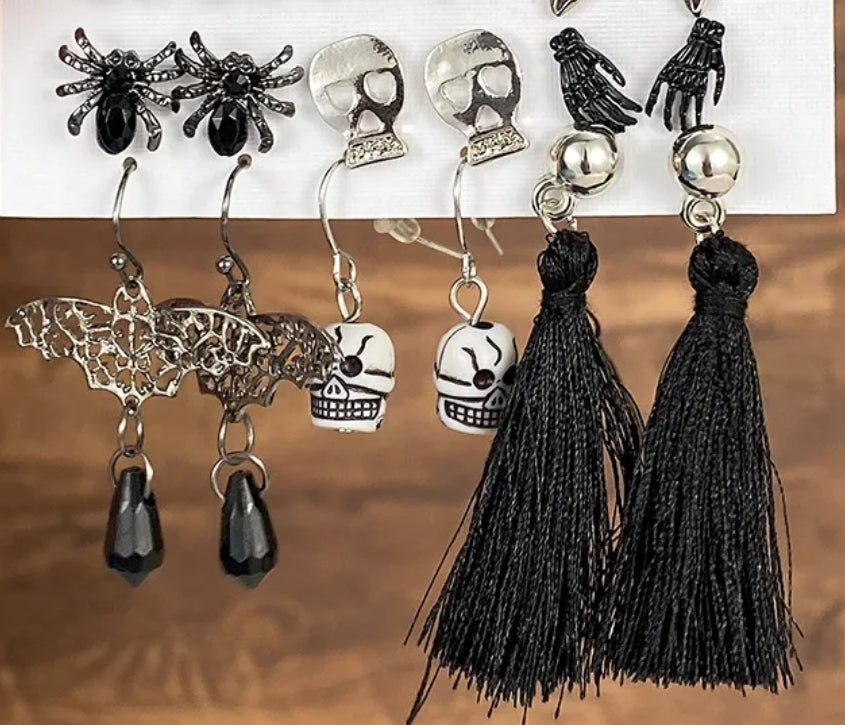 Boucles d'oreilles Halloween