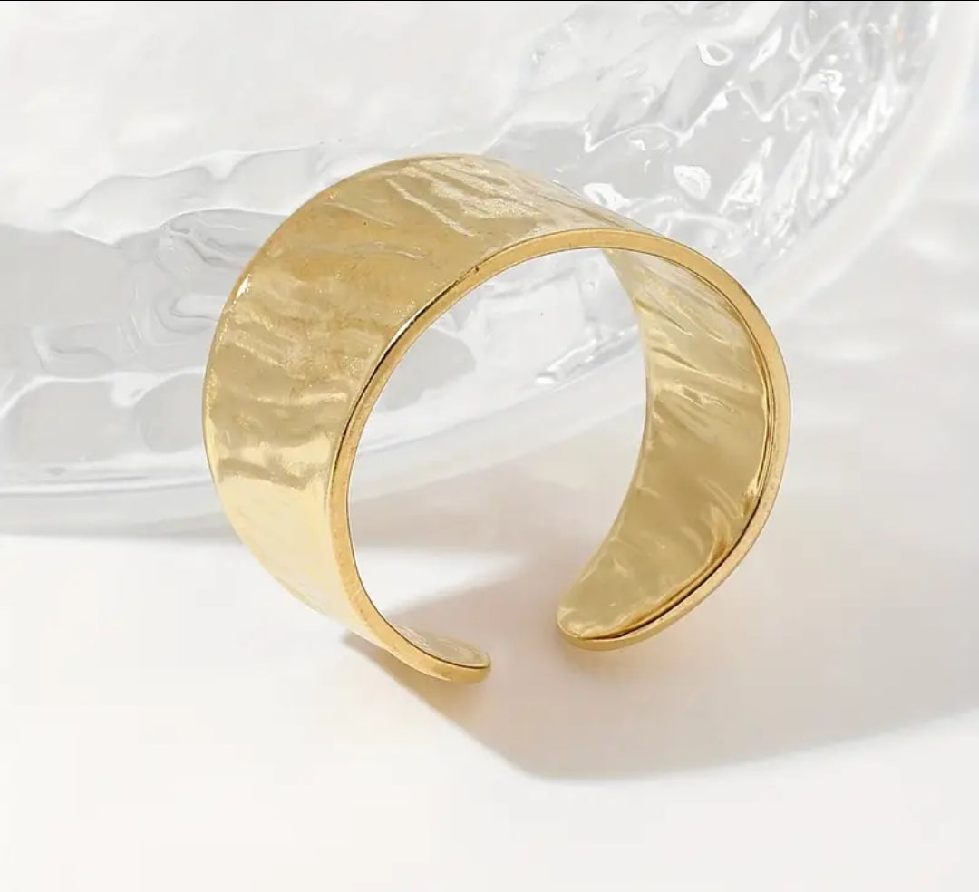 Bague Ajustable Réglable acier inoxydable style poignet