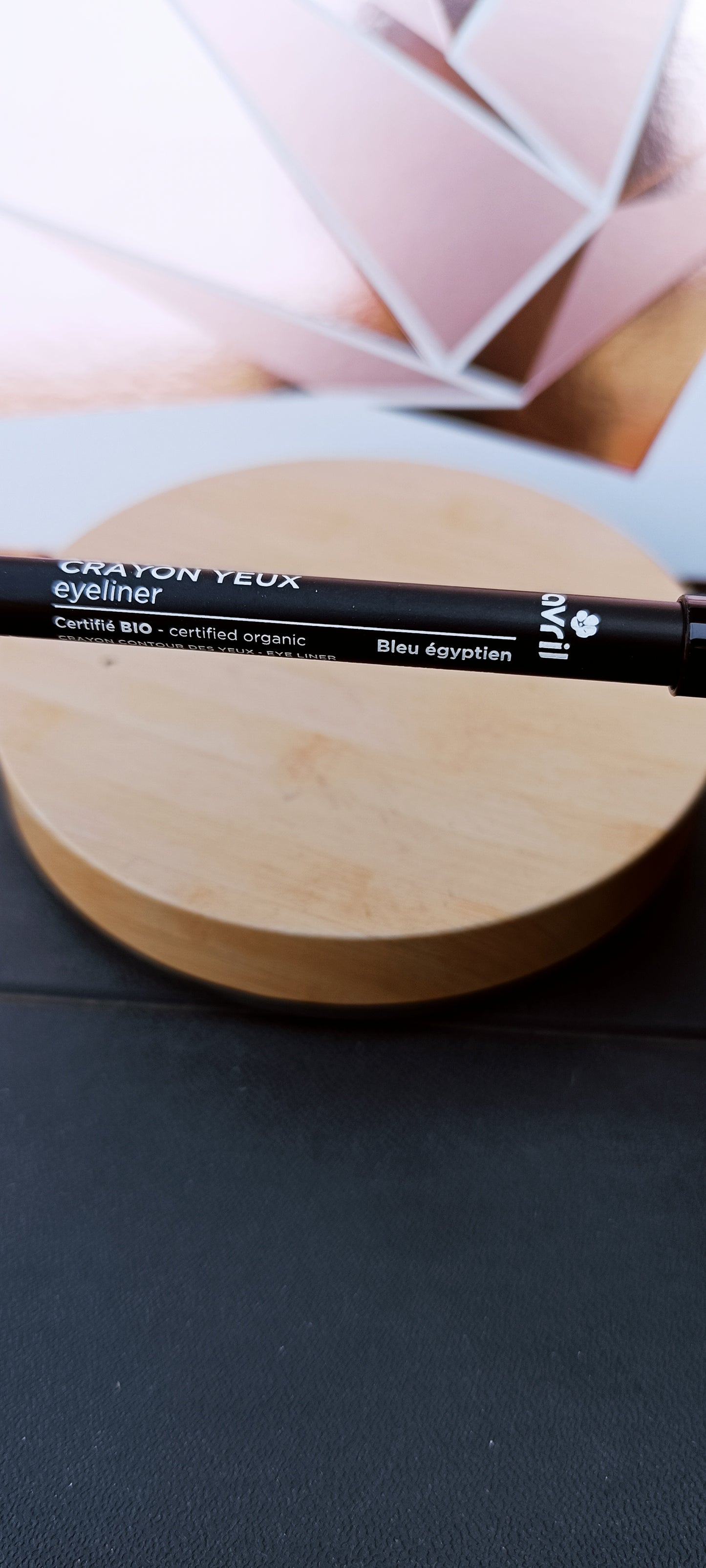Crayon yeux eyeliner bleue égyptien certifié Bio