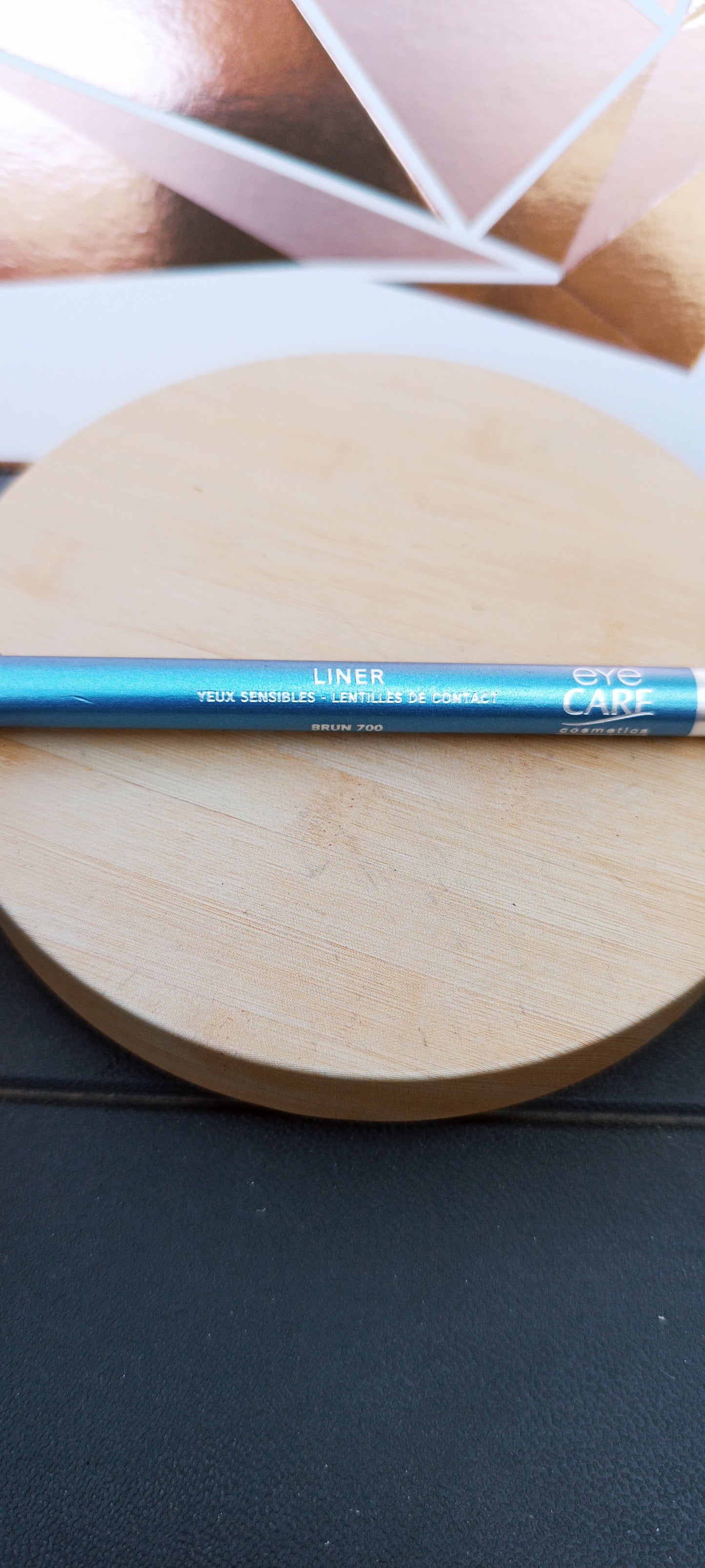 Crayon yeux liner yeux sensibles lentilles de contact Brun