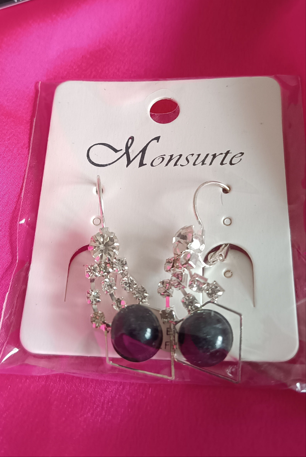 Boucles d'oreilles Les p'tites Perles Losange