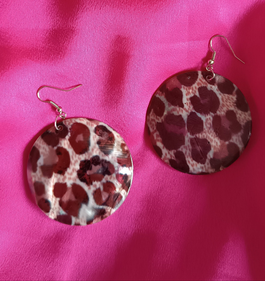 Boucles d'oreilles Léopard