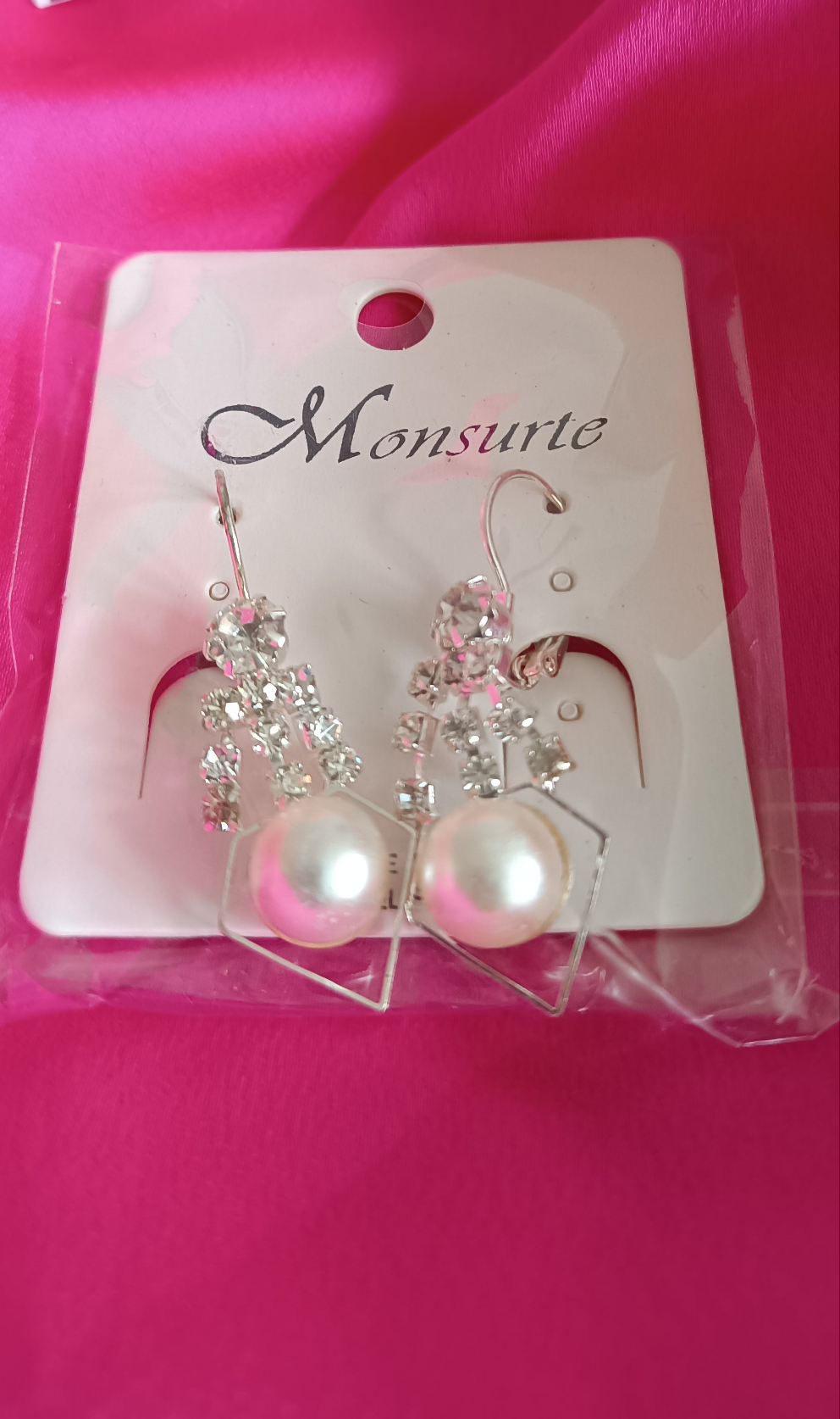 Boucles d'oreilles Les p'tites Perles Losange