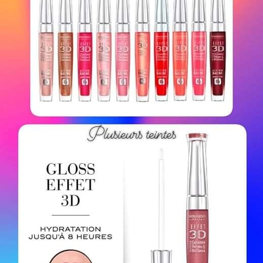 Gloss Bourjois effet 3D