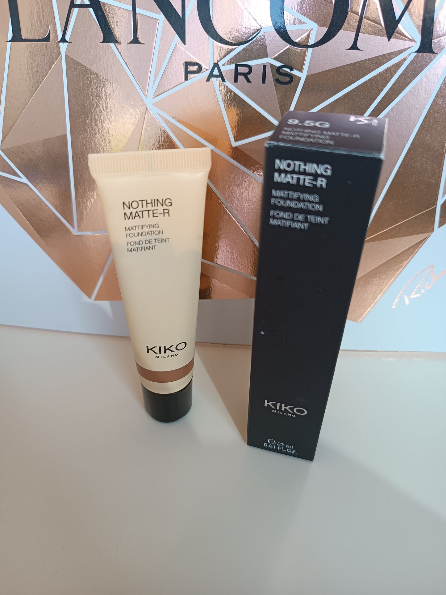 Fond de teint KIKO matifiant teinte 9.5G ( gold )