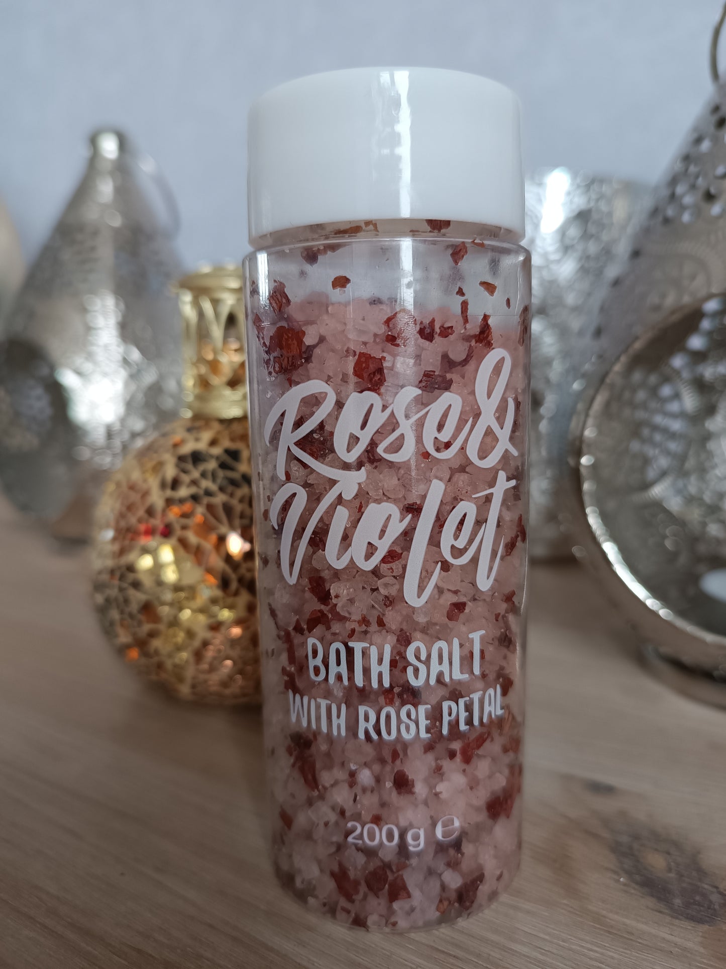 Sel de bain pétales de rose
