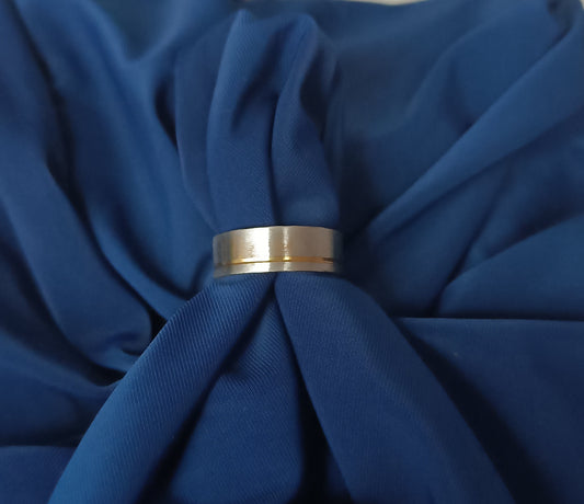 Bague acier inoxydable Homme taille 60