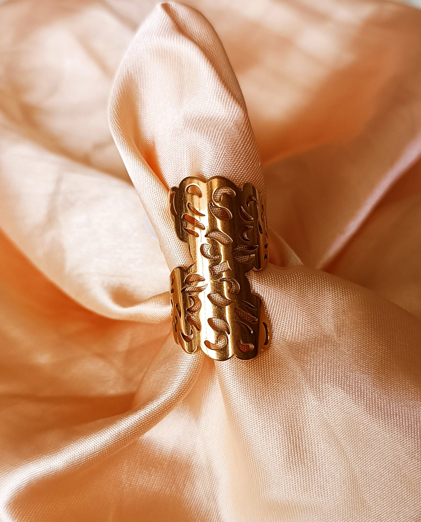Bague Femme acier inoxydable taille 56