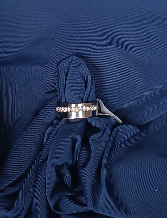 Bague Homme acier inoxydable taille 56