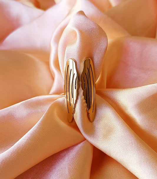 Bague acier inoxydable Femme Aile  d' Ange taille 54