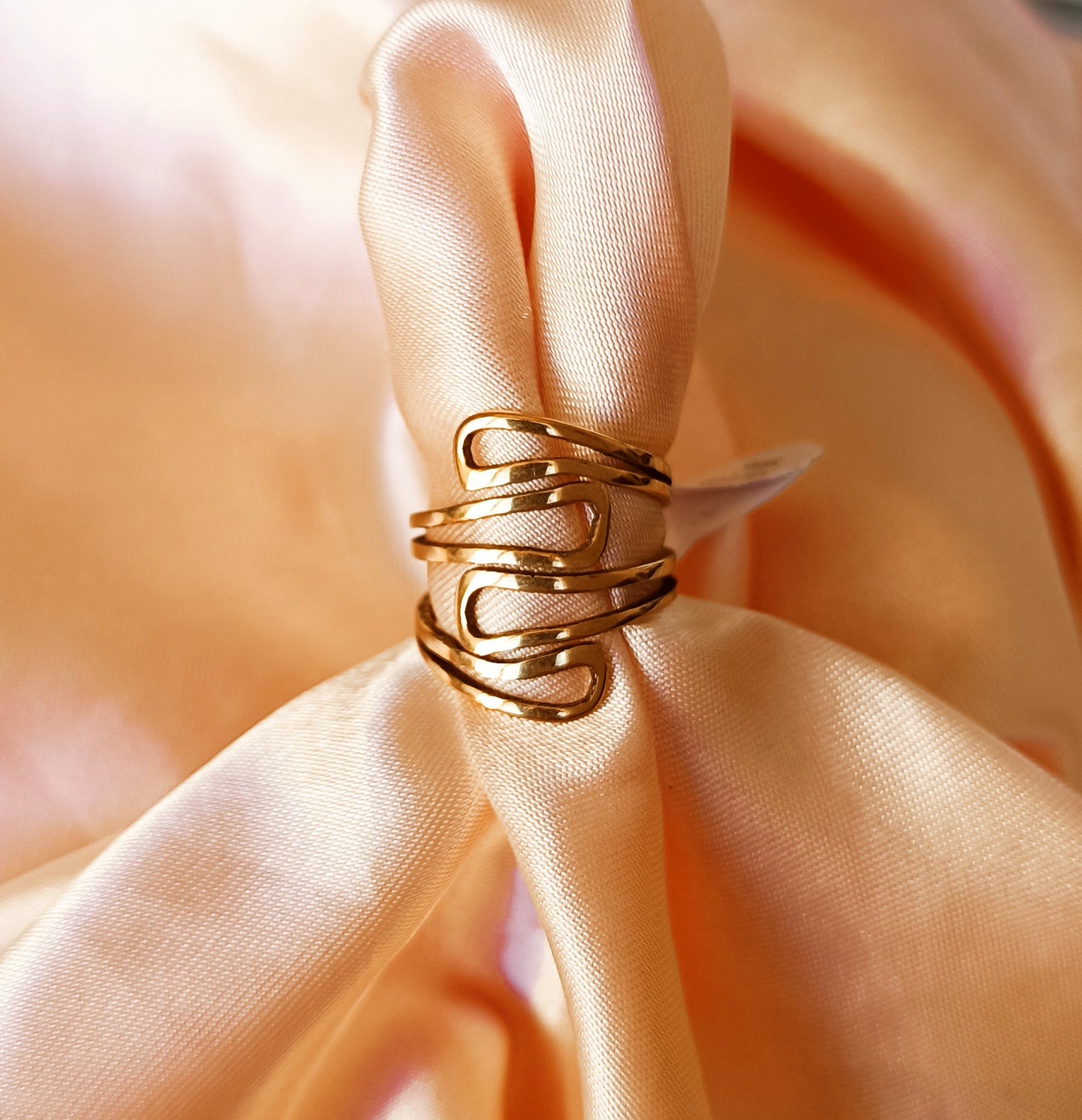 Bague acier inoxydable Femme taille 54