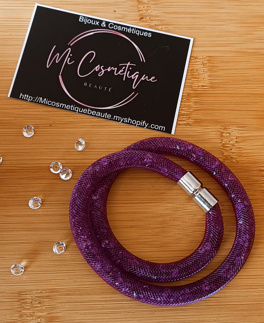 Bracelet double Tour Cristalux Strass