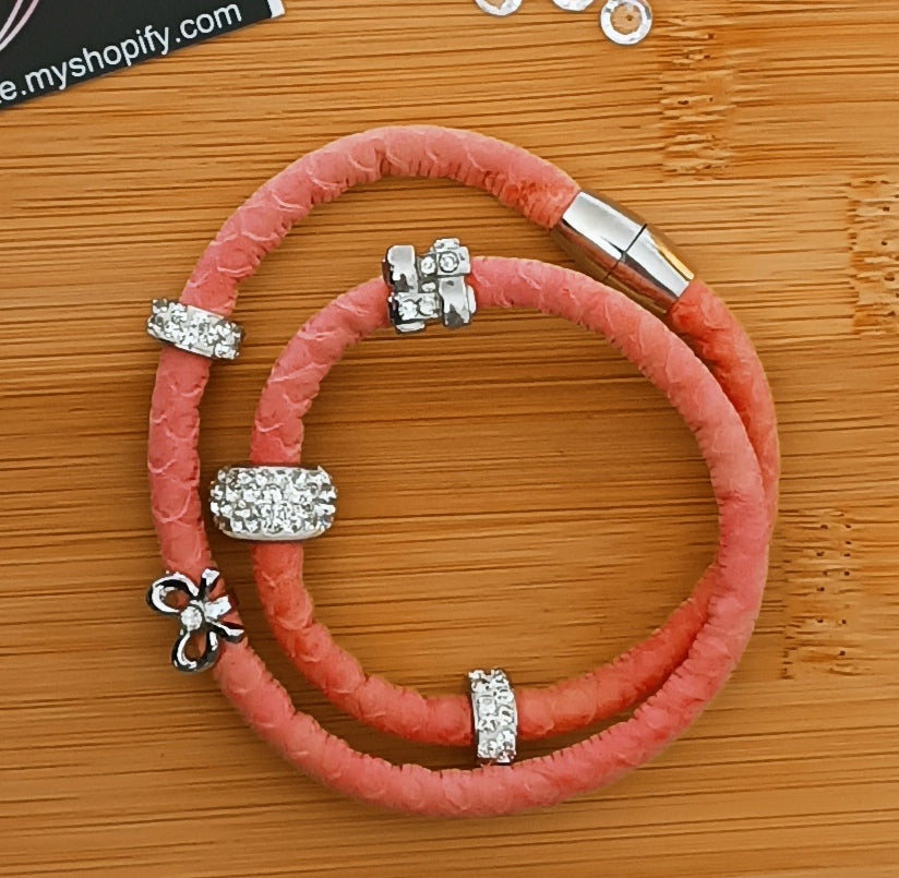 Bracelet Similicuir strass