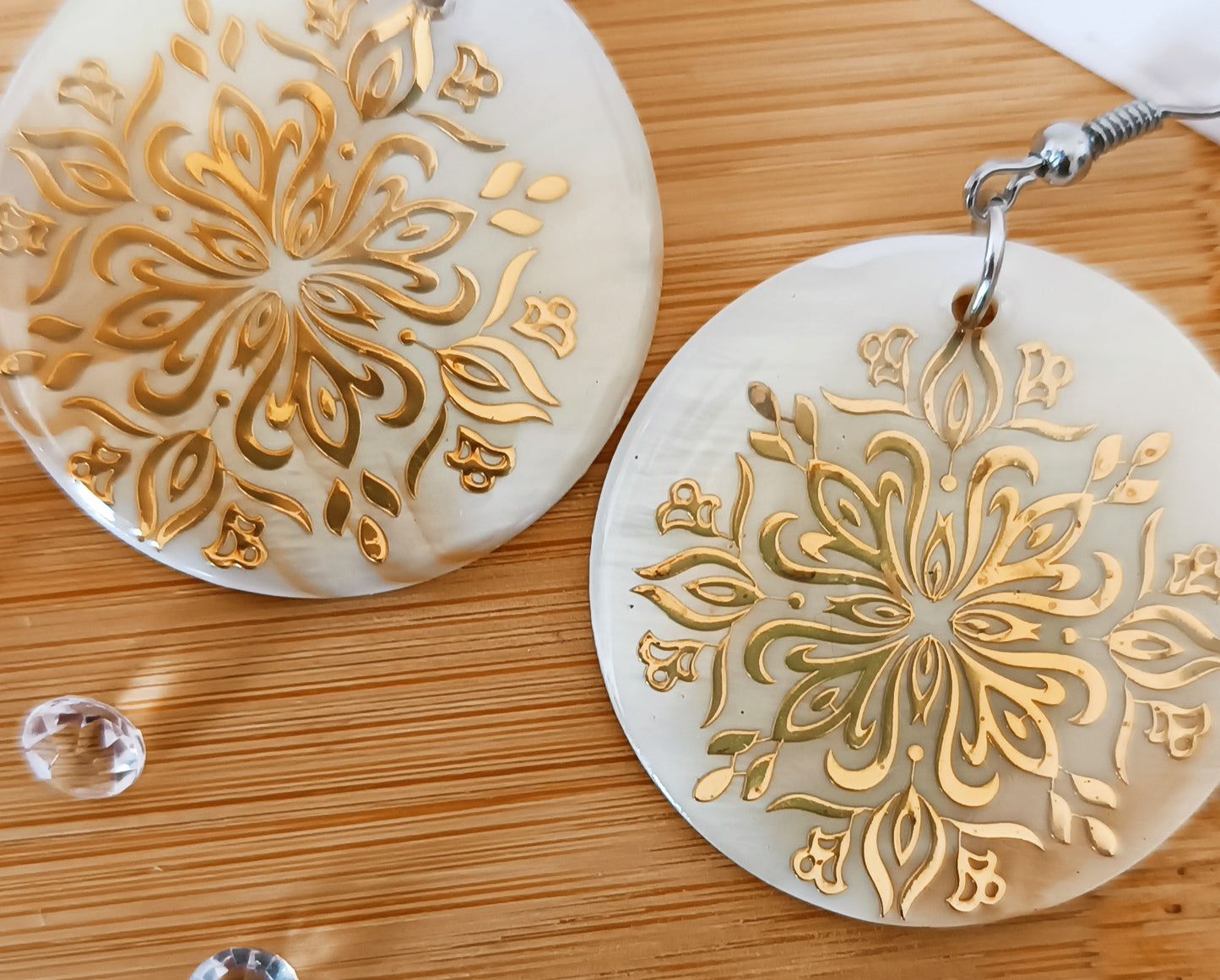 Boucles d'oreilles Coquillage
