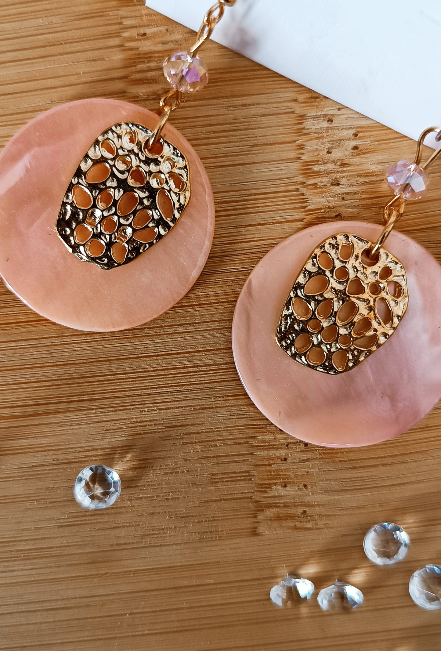 Boucles d'oreilles Coquillage Épais