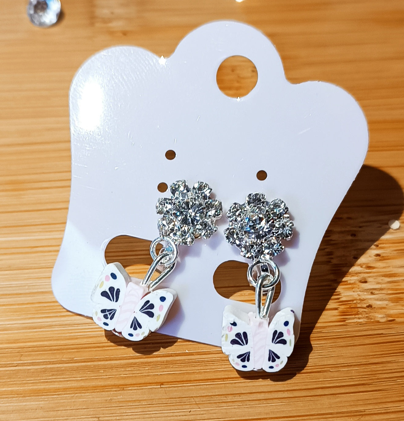 Boucles d'oreilles Papillon