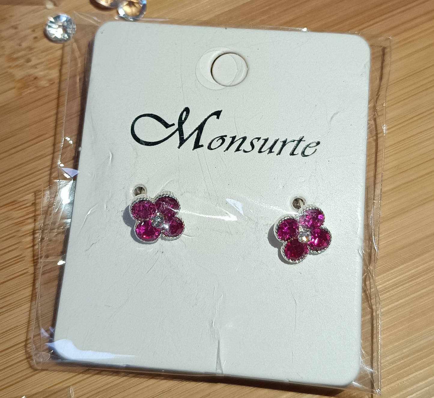 Boucles d'oreilles fleurs