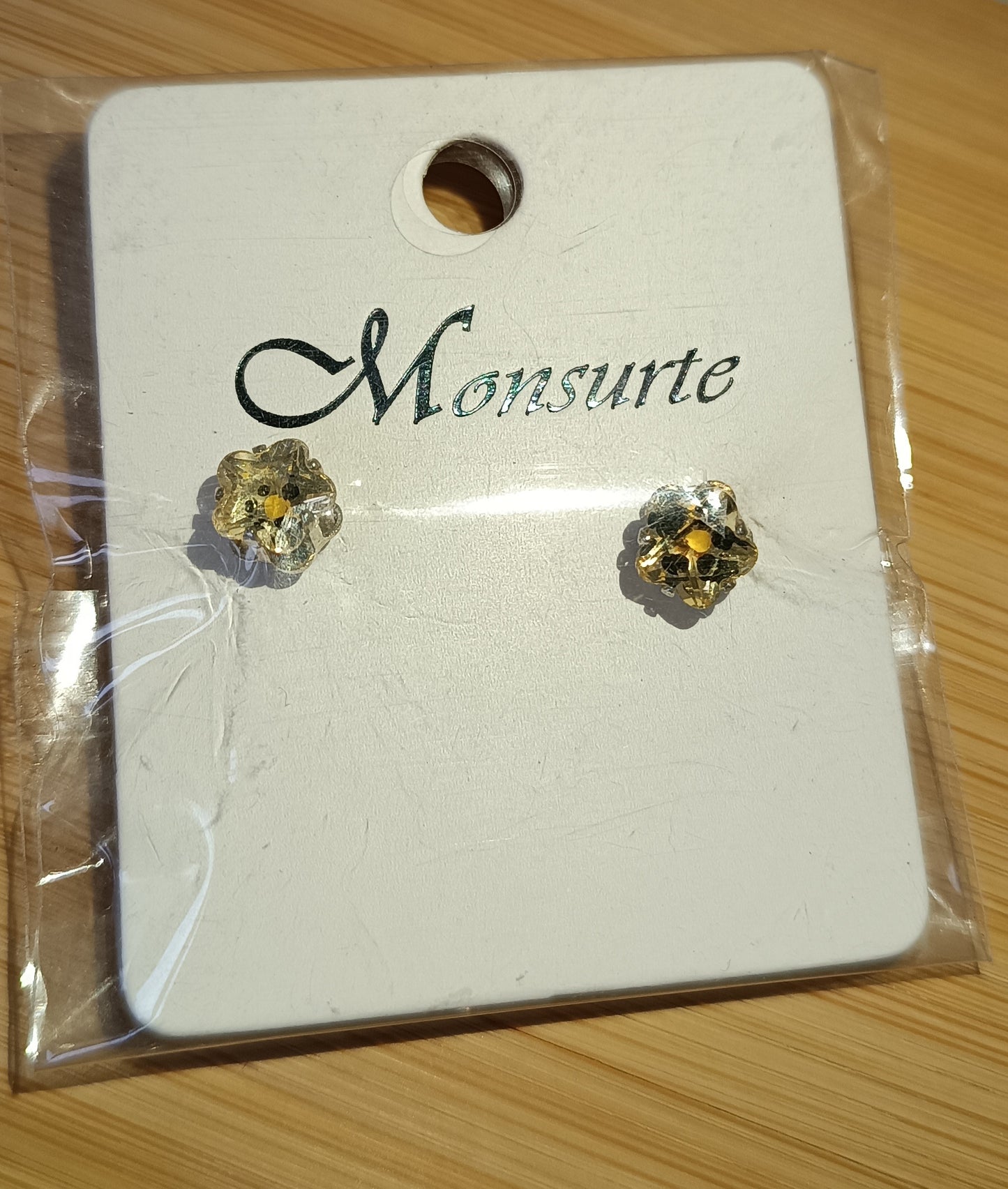 Boucles d'oreilles fleurs