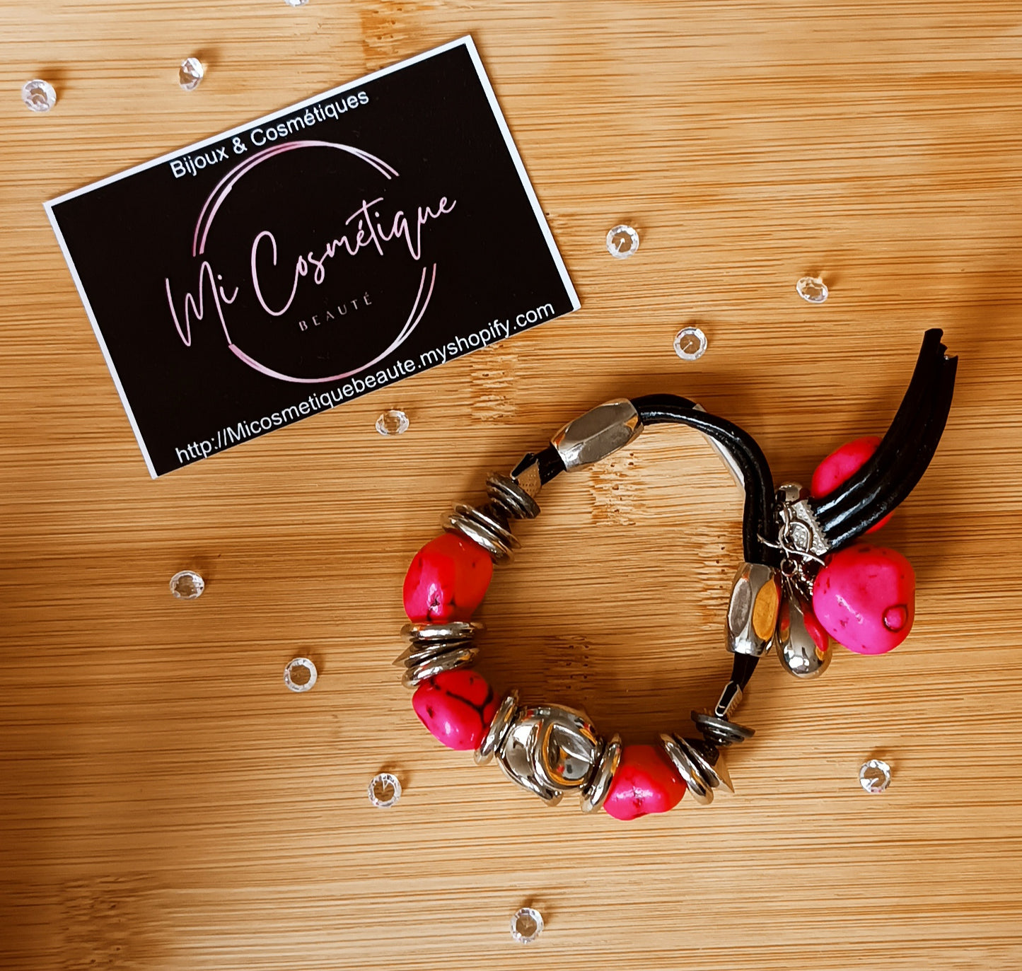 Bracelet Pierre Fushia