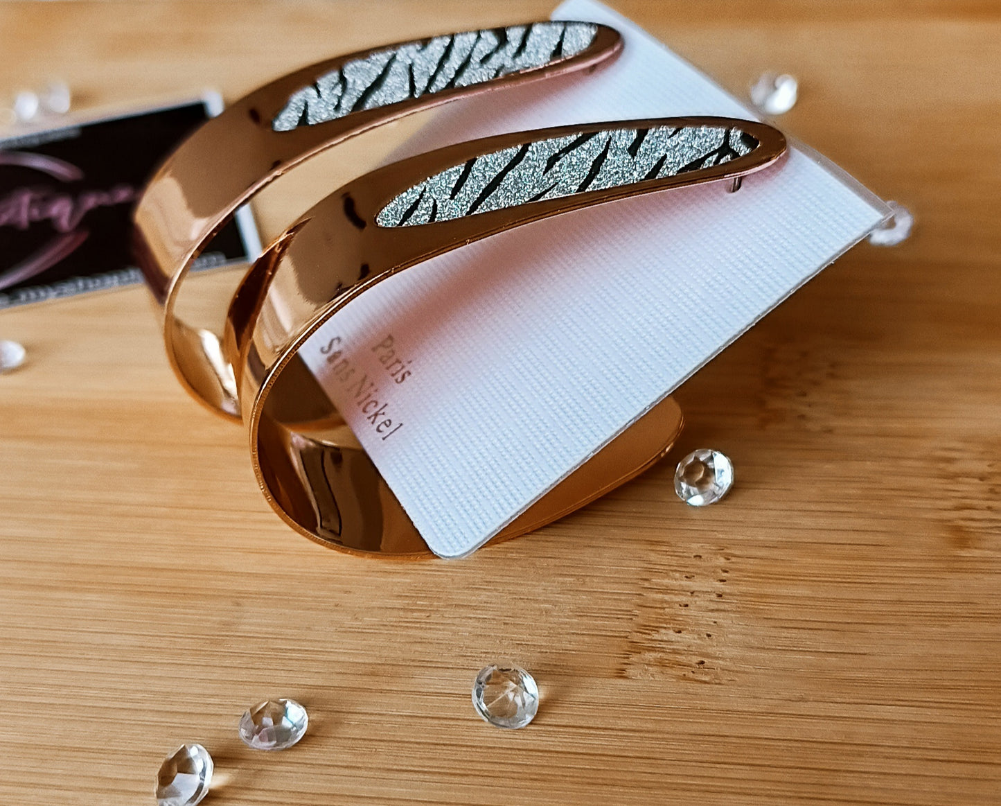 Boucles d'oreilles Rose Gold