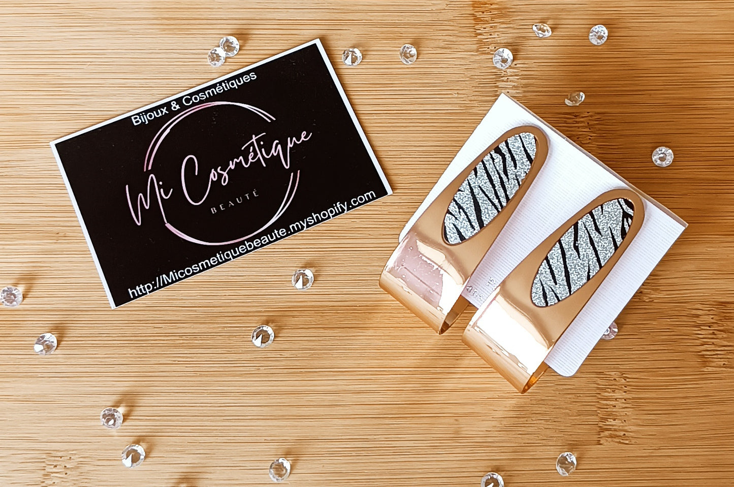 Boucles d'oreilles Rose Gold