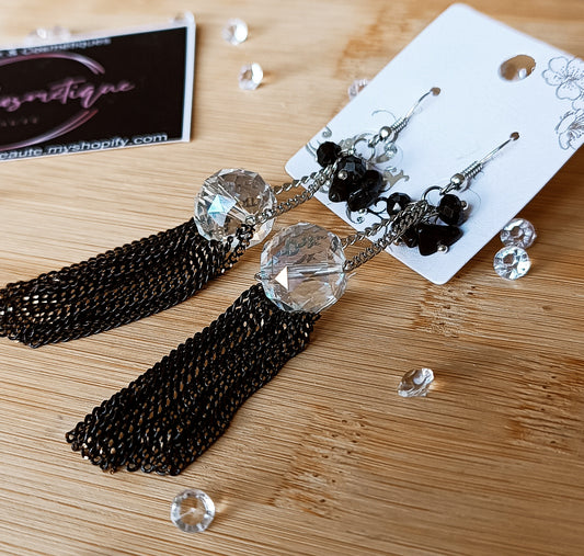 Boucles d'oreilles Les p'tites boules différents modèles