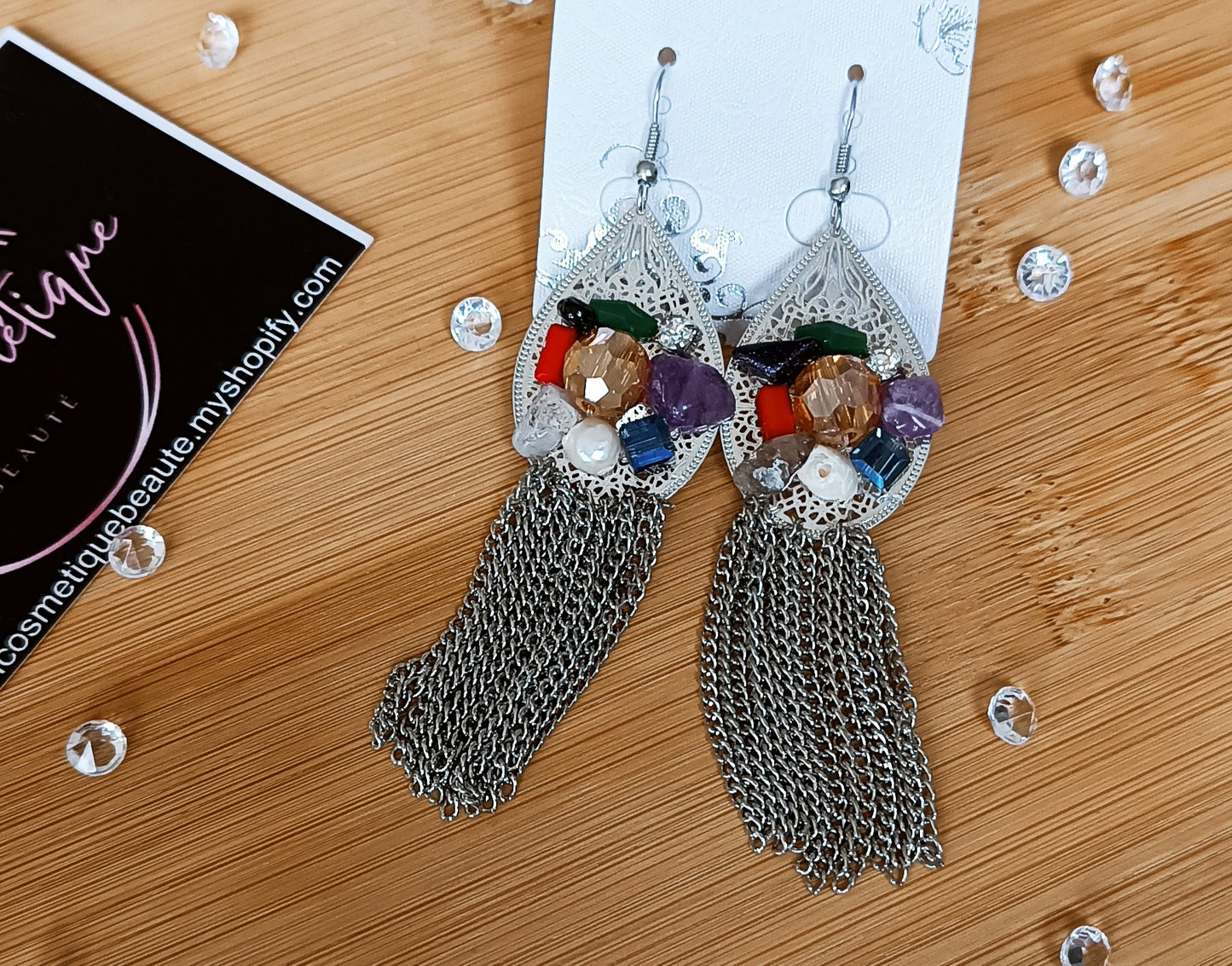 Boucles d'oreilles Arabesque