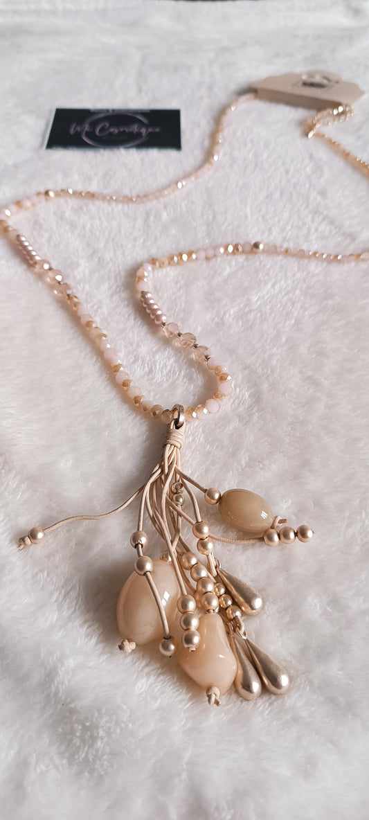 Long collier Rose gold