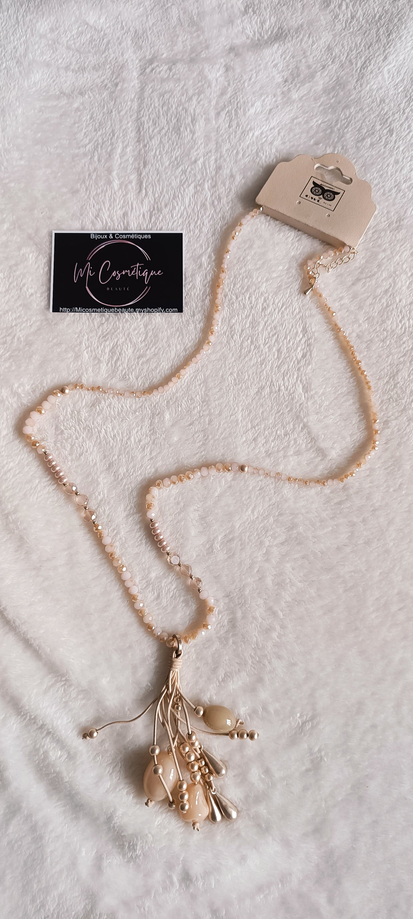 Long collier Rose gold