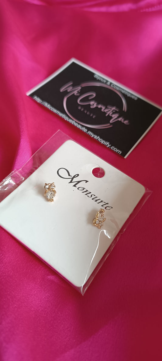 Boucles d'oreilles Hibou