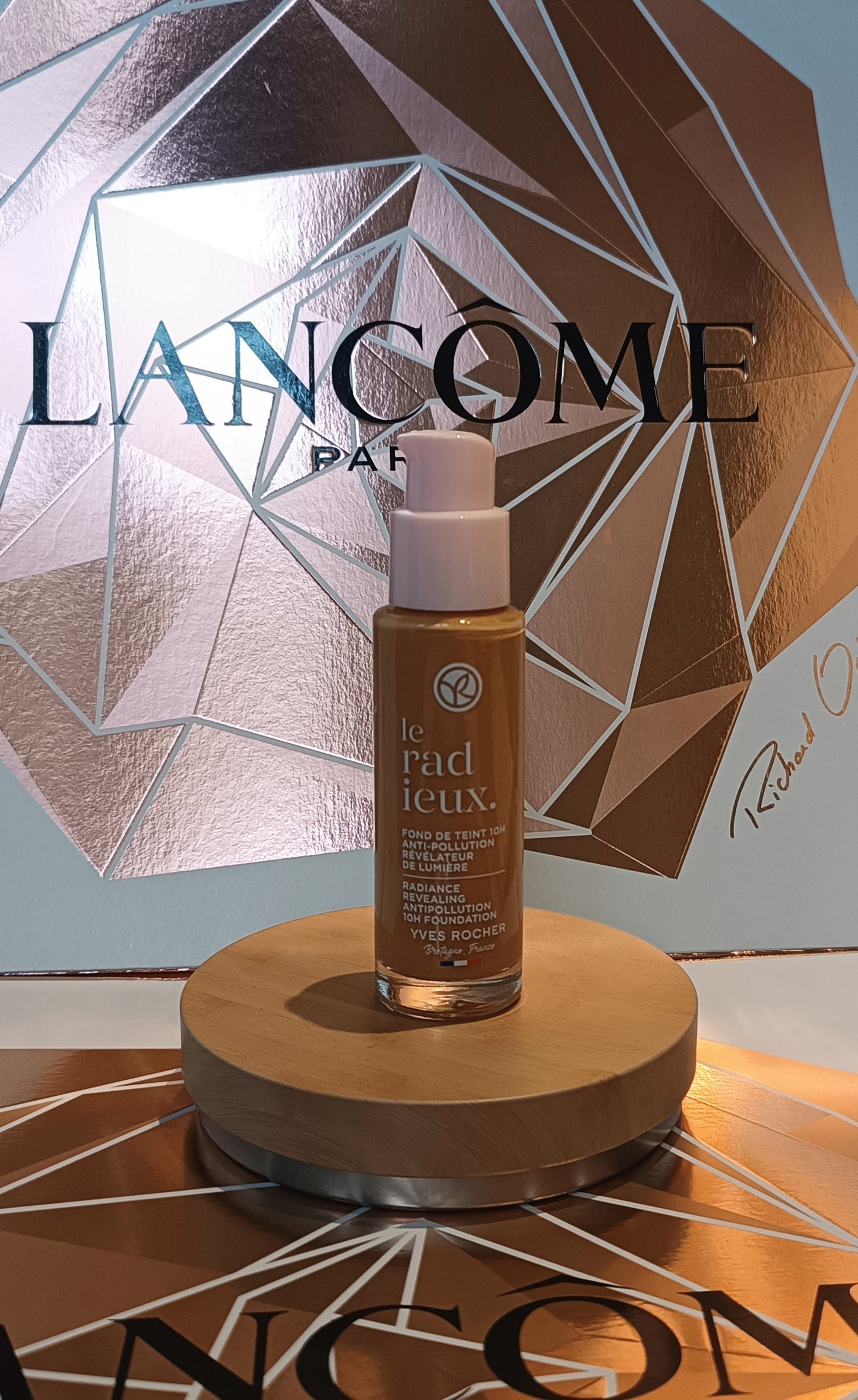 Fond de teint Yves Rocher le Radieux vegan anti pollution tenue 10h