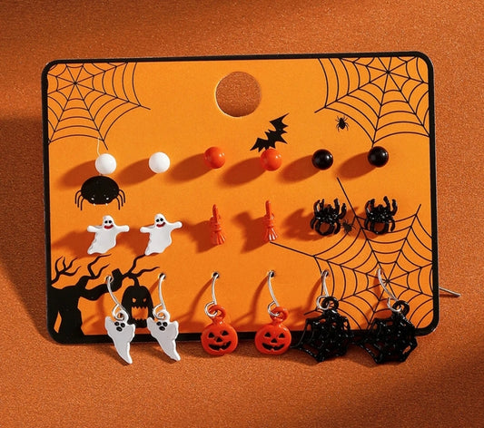 Boucles d'oreilles Halloween