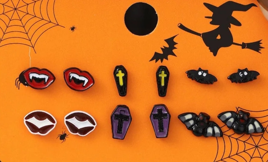 Boucles d'oreilles Halloween
