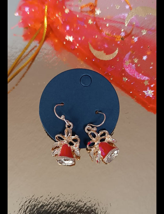 Boucles d'oreilles cloche Noël