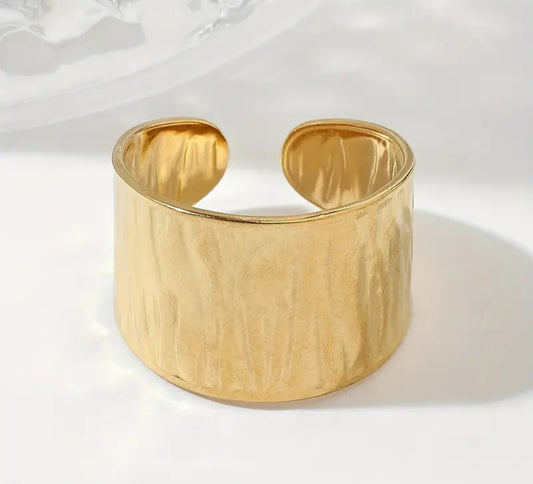 Bague Ajustable Réglable acier inoxydable style poignet