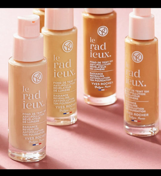 Fond de teint Yves Rocher le Radieux vegan anti pollution tenue 10h