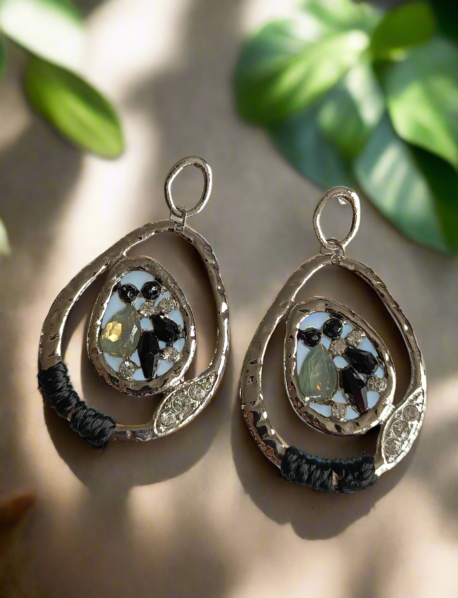 Boucles d'oreilles Ovale différentes coloris
