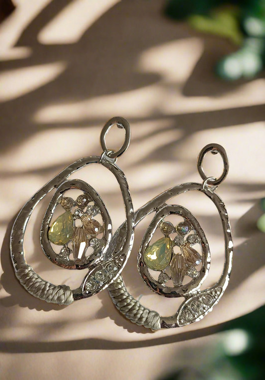 Boucles d'oreilles Ovale différentes coloris