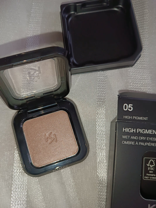 Ombre à paupières fard à paupières Kiko HIGH PIGMENT effet Nude