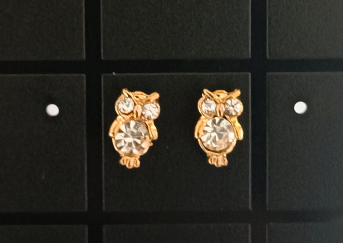 Boucles d'oreilles Hibou