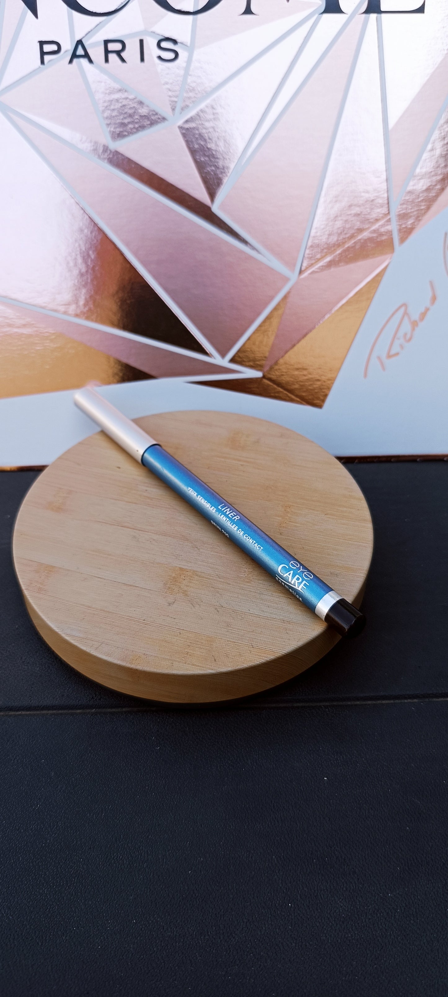 Crayon yeux liner yeux sensibles lentilles de contact Brun