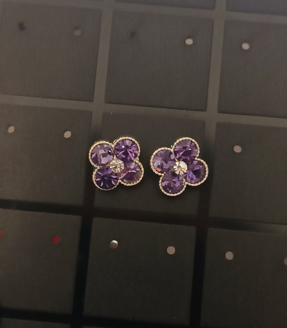 Boucles d'oreilles fleurs