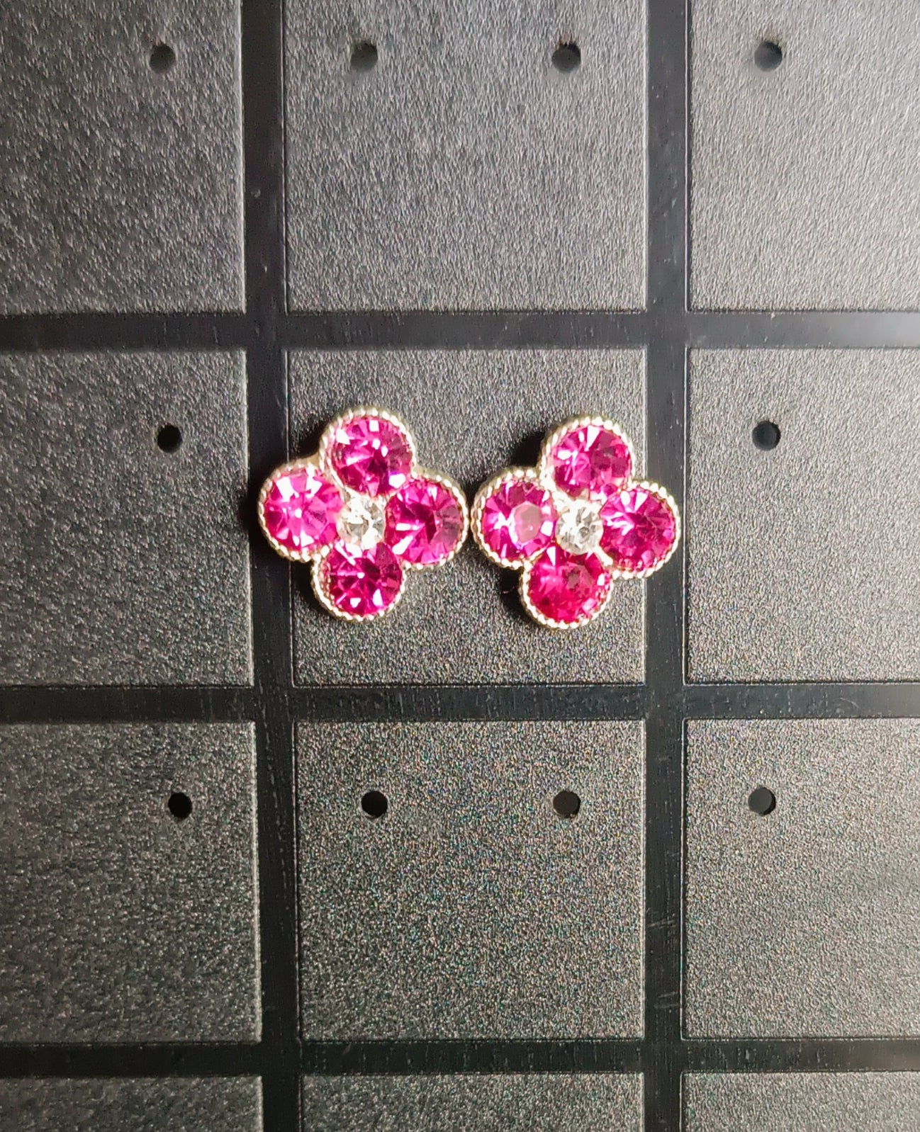 Boucles d'oreilles fleurs