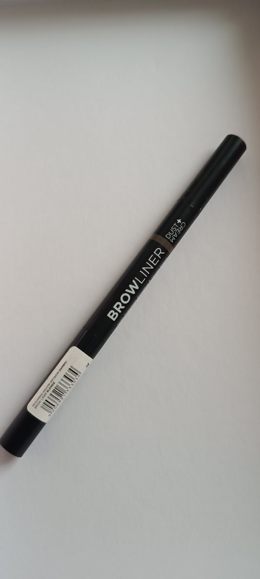 Crayon Sourcils Browliner Brun avec sa brosse intégrée ''Cream+Dust''