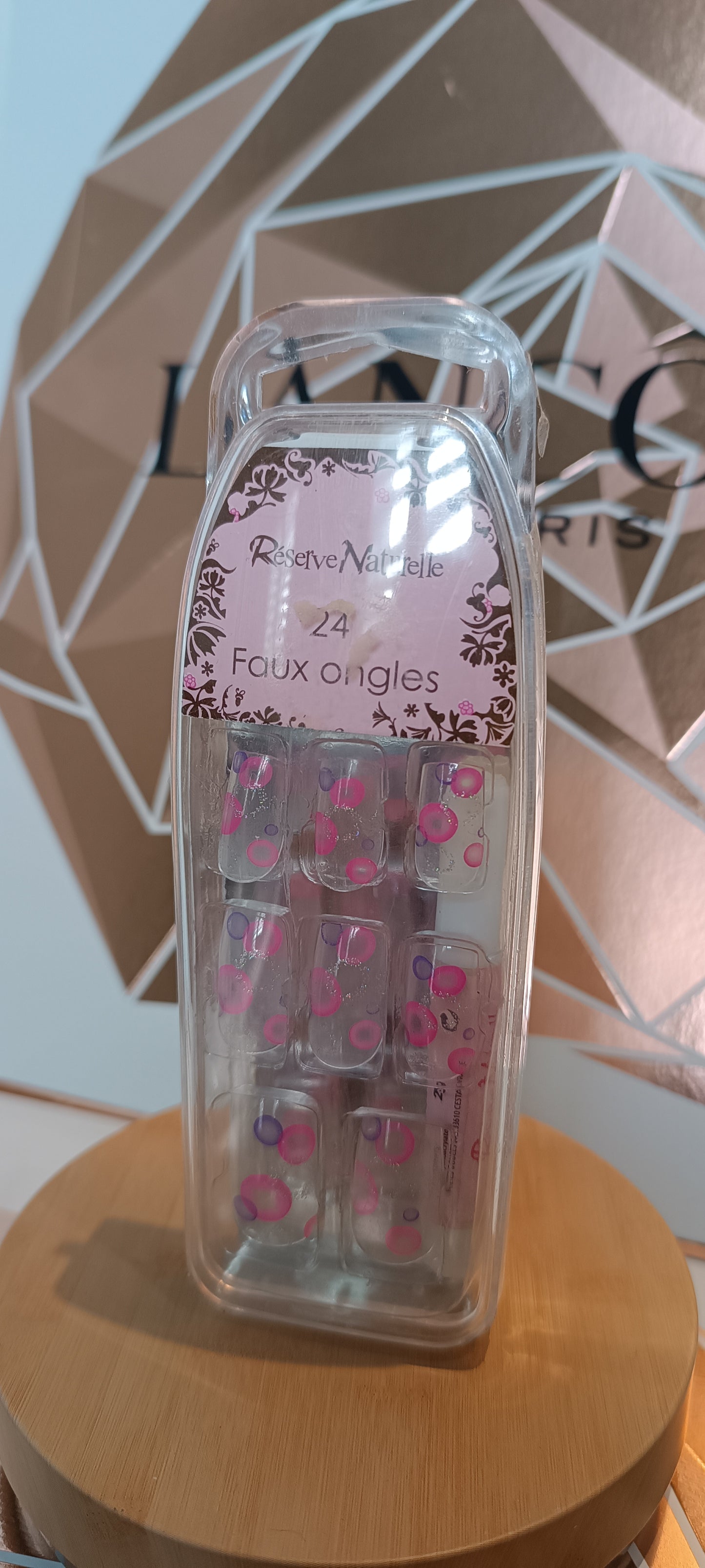 Faux ongles transparent
